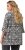 Ulla Popken Geometric Print Trumpet Sleeve Tee Black - Camisetas estampadas para mujer - 