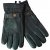 JP1880 Gloves Leather Warm Lining Black - Accesorios - Accesorios para hombre
