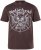 JP1880 Motörhead Soft Jersey Vintage T-Shirt Brown - Camisetas de bandas - 