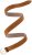 Ulla Popken Suede Thin Belt Brown - Cinturones de mujer - 