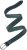 Ulla Popken Woven Leather Belt Green - Cinturones de mujer - 