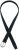 Ulla Popken Elastic Belt Black - Cinturones de mujer - 