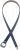 Ulla Popken Classic Belt Blue - Cinturones de mujer - 