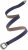 Ulla Popken Classic Belt Blue - Cinturones de mujer - 