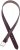 Ulla Popken Snake Embossed Belt Burgundy - Cinturones de mujer - 