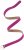Ulla Popken Soft Suede Belt Purple - Cinturones de mujer - 