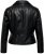 Only Carmakoma Emmy Biker Jacket Black - Chaquetas de cuero - 