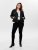 Only Carmakoma Emmy Biker Jacket Black - Chaquetas de cuero - 