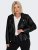 Only Carmakoma Emmy Biker Jacket Black - Chaquetas de cuero - 