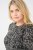 Kaffe Curve Mila Ami Blusa Negro/Turtledove - Blusas y túnicas - 