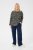 Kaffe Curve Mila Ami Blusa Negro/Turtledove - Blusas y túnicas - 
