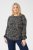 Kaffe Curve Mila Ami Blusa Negro/Turtledove - Blusas y túnicas - 