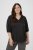 Kaffe Curve Ada Blouse Black - Blusas - 