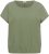 Kaffe Curve Nana Blusa de manga corta Verde - Blusas y túnicas - 