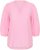 Kaffe Curve Penelopia Blouse Pink Frosting - Blusas - 