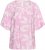 Kaffe Curve Marla Blouse Pink Frosting Chalk Leaf - Blusas - 