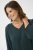 Kaffe Curve Pippi Blouse 3/4 Sleeve Magical Forest Green - Blusas y túnicas - 