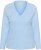 Kaffe Curve Jilanda V-Neck Pullover Blue - Jerséis y punto - 