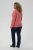 Kaffe Curve Jilanda V-Neck Pullover Red - Jerséis y punto - 