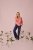 Kaffe Curve Jilanda V-Neck Pullover Red - Jerséis y punto - 
