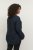Kaffe Curve Ami Manga larga Blusa Azul marino medianoche - Camisetas - 