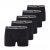 North Latitude 5-Pack Boxershorts Black - Bóxeres - Bóxeres 2XL-12XL