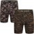 Kam Jeans 813 Camo Print Boxers Charcoal Khaki - Bóxeres - Bóxeres 2XL-12XL