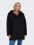 Only Carmakoma Sedona Light Coat Black - Abrigos de invierno - 