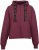 Nora Mikken GERTRUD Cropped Hoodie Burgundy - Sudaderas - 