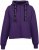 Nora Mikken GERTRUD Cropped Hoodie Purple - ROPA DE MUJER XS-XXL - 