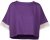 Nora Mikken AGNES Crop Top Purple - Camisetas - 