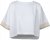 Nora Mikken AGNES Crop Top White - Camisetas - 