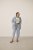 Kaffe Curve Ninna Casual Jacket Light Blue Washed - Chaquetas - 