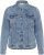 Kaffe Curve Vilana Denim Jacket Washed Blue - Chaquetas vaqueras - 