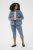 Kaffe Curve Vilana Denim Jacket Washed Blue - Chaquetas vaqueras - 