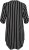 Kaffe Curve Milana Shirt Vestido Negro / Chalk raya - Vestidos - Vestidos para todas las tallas