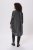 Kaffe Curve Milana Shirt Vestido Negro / Chalk raya - Vestidos - Vestidos para todas las tallas