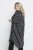Kaffe Curve Milana Shirt Vestido Negro / Chalk raya - Vestidos - Vestidos para todas las tallas