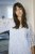 Kaffe Curve Lucy Dress Nantucket Breeze Blue - Vestidos midi - 