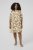 Kaffe Curve Marla Dress Oak Chalk Leaf - Vestidos midi - 