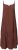 Kaffe Curve Emilia Dress Henna Brown - Vestidos maxi - 
