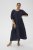 Kaffe Curve Thea Dress Midnight Marine - Vestidos maxi - 