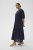 Kaffe Curve Thea Dress Midnight Marine - Vestidos maxi - 