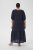 Kaffe Curve Thea Dress Midnight Marine - Vestidos maxi - 