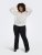 Only Carmakoma Pever Flared Pants Black - Pantalones - 