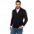 JP1880 Cardigan Knitted with Zipper Navy TALL - ROPA DE HOMBRE MT-6XLT - Tamaños de talle alto