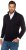 JP1880 Cardigan Knitted with Zipper Navy - Sudaderas - Sudaderas 2XL-12XL