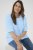 Kaffe Curve Minia Pullover Powder Blue Melange - Jerséis de punto - 