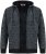 Duke Fareham Bonded Sherpa Lining Knitted Hoodie Grey - Sudaderas - Sudaderas 2XL-12XL