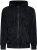 Kam Jeans 7082 Garment DYE with Zipper Hoodie Black - Sudaderas - Sudaderas 2XL-12XL